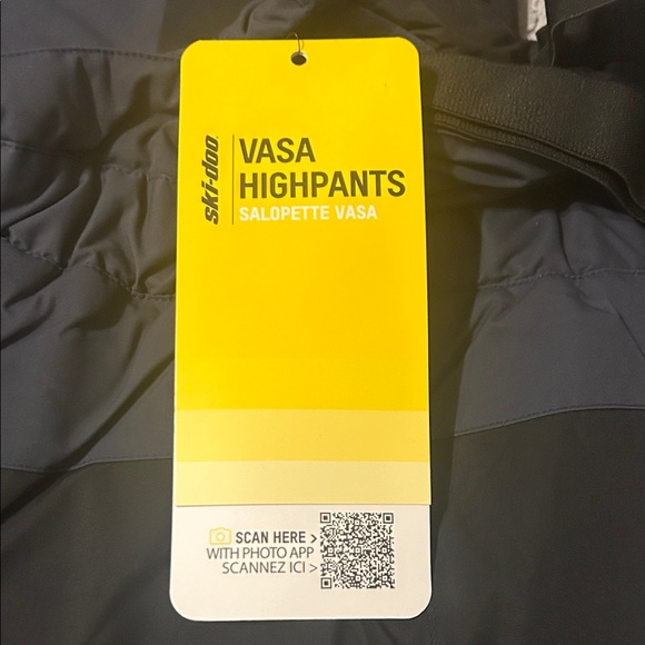 Ski-Doo Woman’s/Ladies Vasa Insulated High-Pants (Snow-Pants/Bibs) Navy/Black - Picture 5 of 6